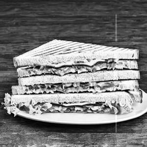 Paneer jumbo sandwich
