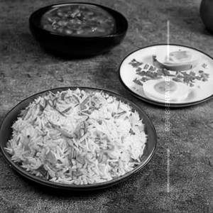 Egg burnt garlic rice