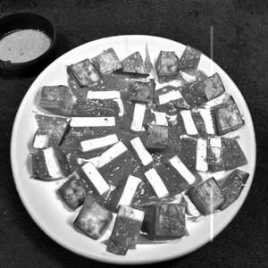 Paneer garlic