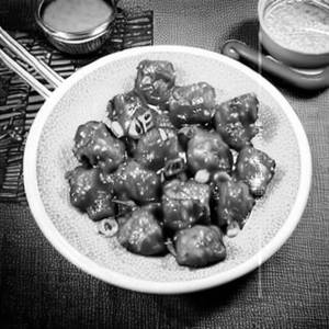 Baby Corn Manchurian (Gravy)