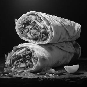 Achari Soya Wrap