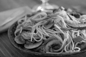 Mushroom Noodles