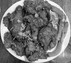 Chicken Schezwan Khepsa