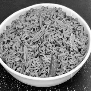 Green Bhurji Rice