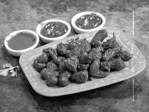Chicken Liver Petha Oil Fry