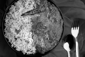 Jeera Rice - Veg Curry