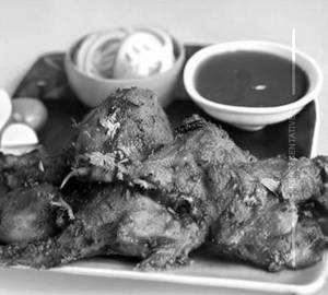 Chicken rava fry