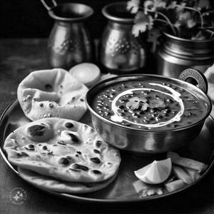 Dal Makhni + 1 Missi + 1 Butter Roti