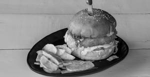 Paneer cheese burger