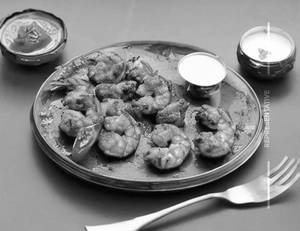 Prawns rava fry