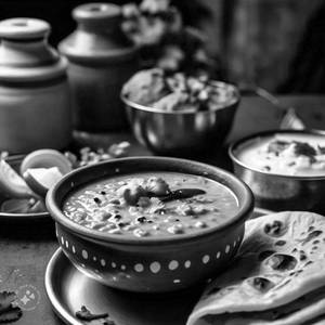Dal Fry+1 Missi Roti+1 Butter Roti