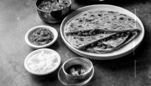 Mutton Kheema Paratha