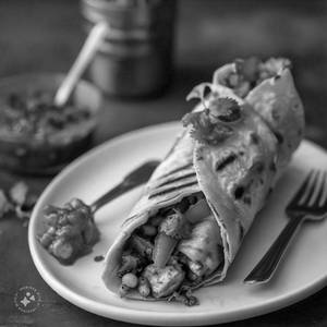 Chatpata wrap