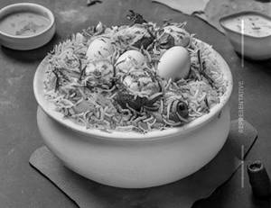 Egg biryani