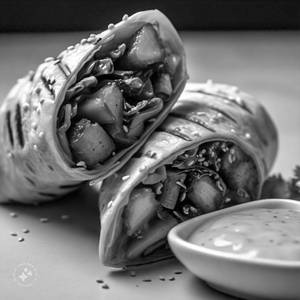 Schezwan wrap