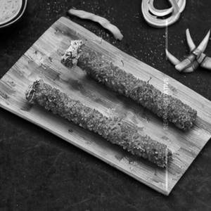 Crunchy fish cigars