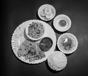 Paneer Bhurji Thali