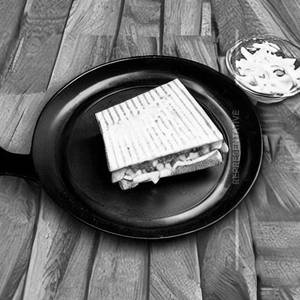 Potato Cheese Grill Sandwich