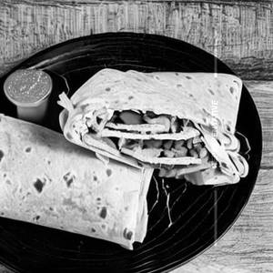 Lebanese Crunchy Chicken Wrap
