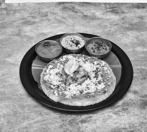 Ghee Open Pudi Butter Masala Dosa(1 Pc)