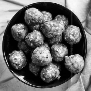 Butter Garlic Chicken Balls
