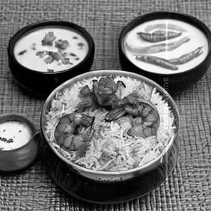 Prawns Biryani ( King Size )