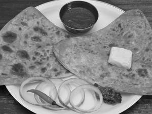 Plain Paratha(1pcs)