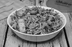 Crispy Singapore Veg Noodles