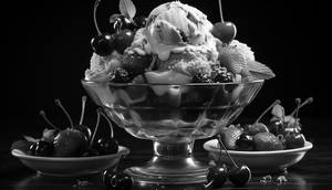 Fresh Fruit Sundae