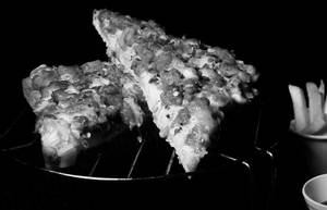 Chicken And Cheese Open Sandwich