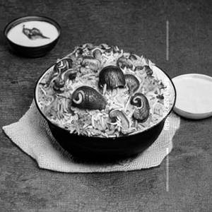 Mushroom Biryani