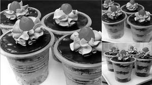 Dark Choco Mousse Pastry