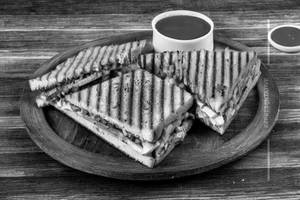 Veg masala grilled sandwich