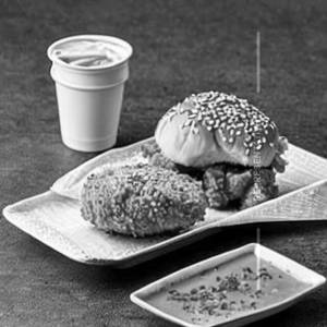 Crispy chicken bagel