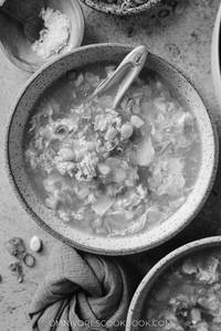 Clear chicken soup