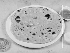 Ghee Chopri Roti (tawa chapati)