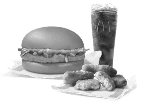 Chicken Surprise Burger + 4 Pc Chicken McNuggets + Coke