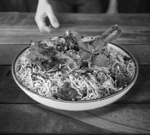 Zafrani Mutton Biryani Plate