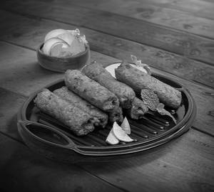 Veg seekh kebab