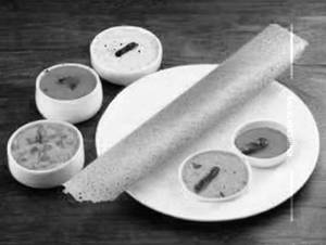 Butter cheese plain dosa
