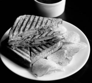 Grilled Sandwich Veg 4 Rice