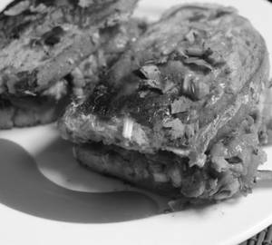 Chicken Bread Omelette
