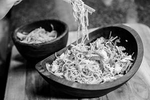 Egg Singapore Noodles