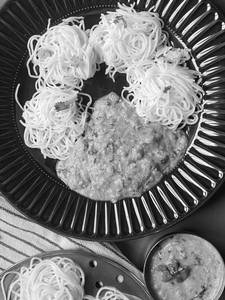 Idiyappam with kuruma (2)