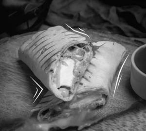 Paneer cheese wrap roll
