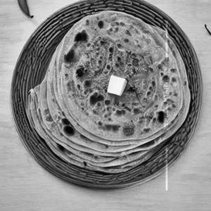 Hari mirch paratha