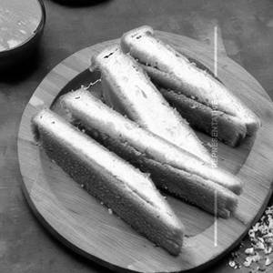 Dry fruits cheese jam sandwich
