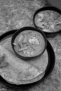 Chapati and kuruma