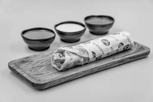 Mushroom Bhuna Wrap
