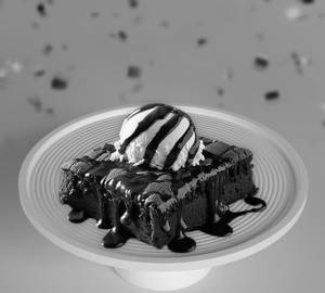 Brownie With Ice Cream